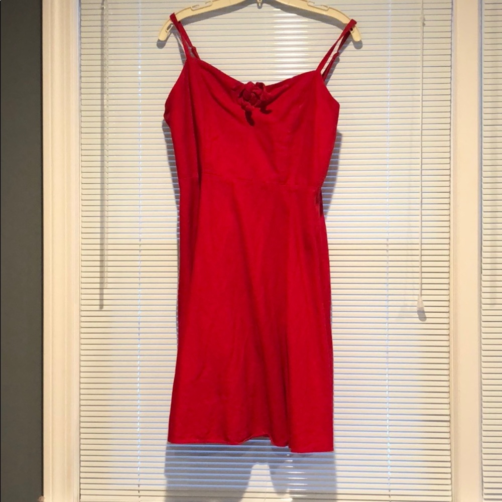 Red Tank Top Dress